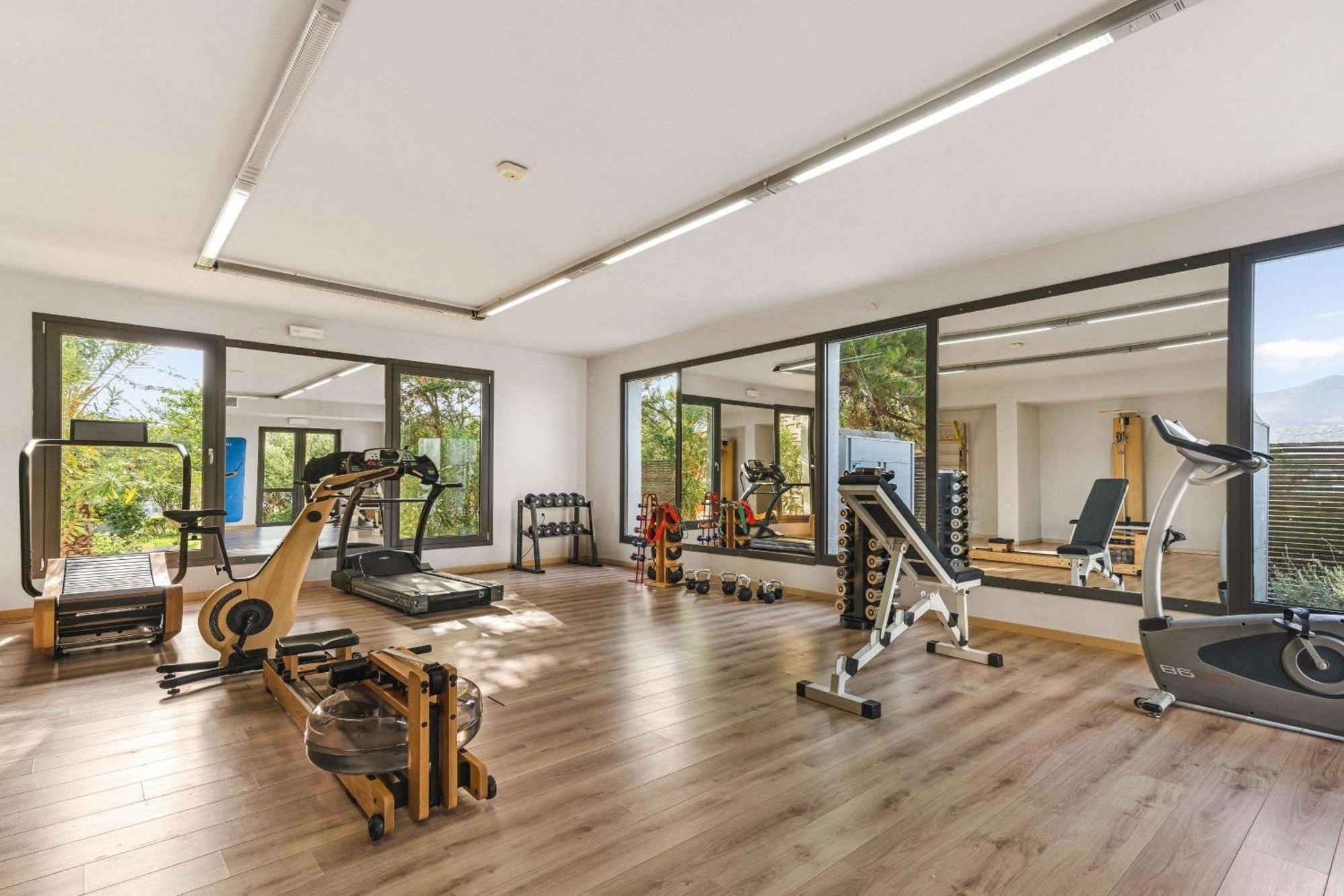 Minos Palace Resort - Adults Only Agios Nikolaos  Exterior photo The gym at the hotel