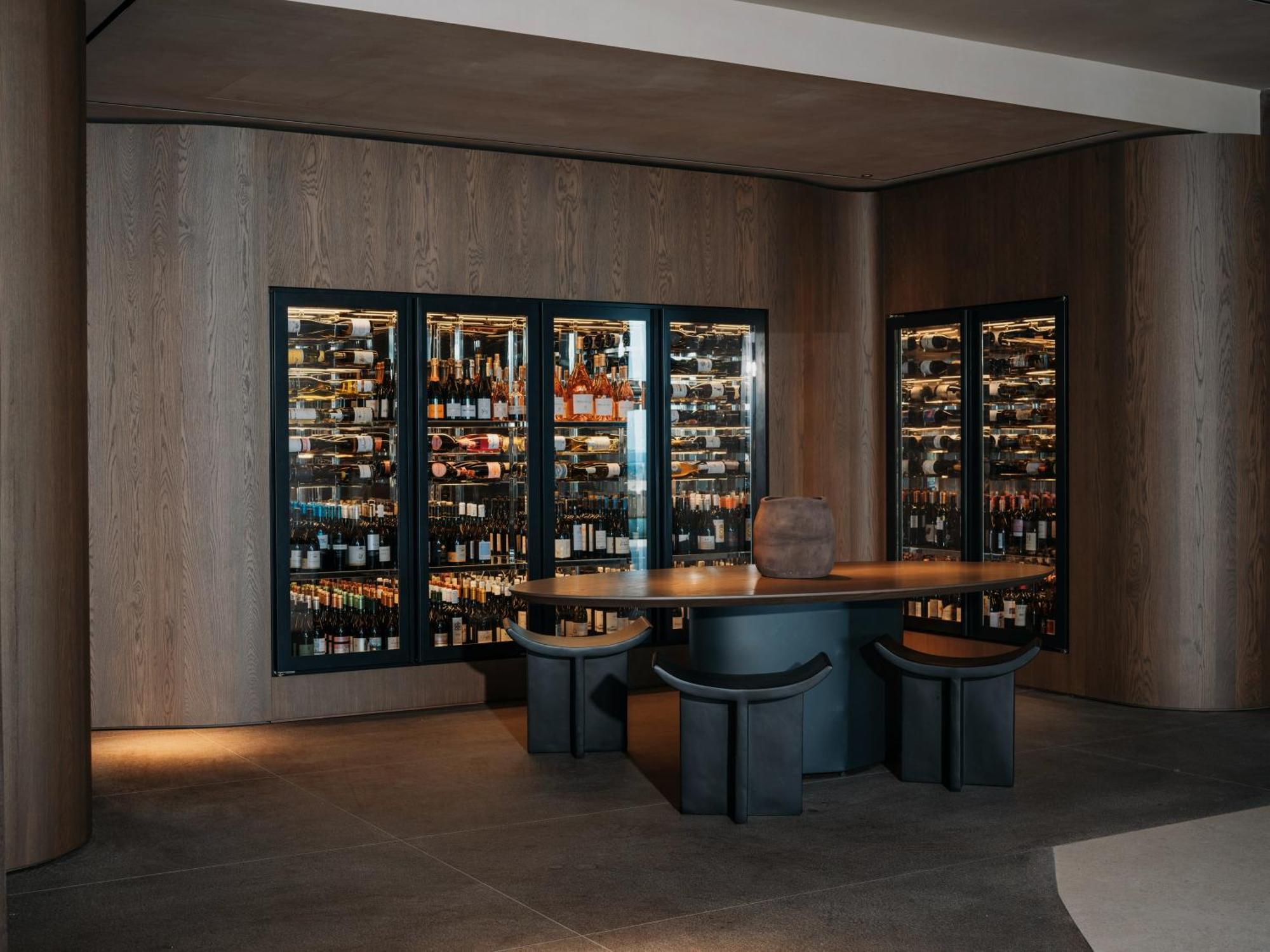 Minos Palace Resort - Adults Only Agios Nikolaos  Exterior photo The wine bar at the restaurant